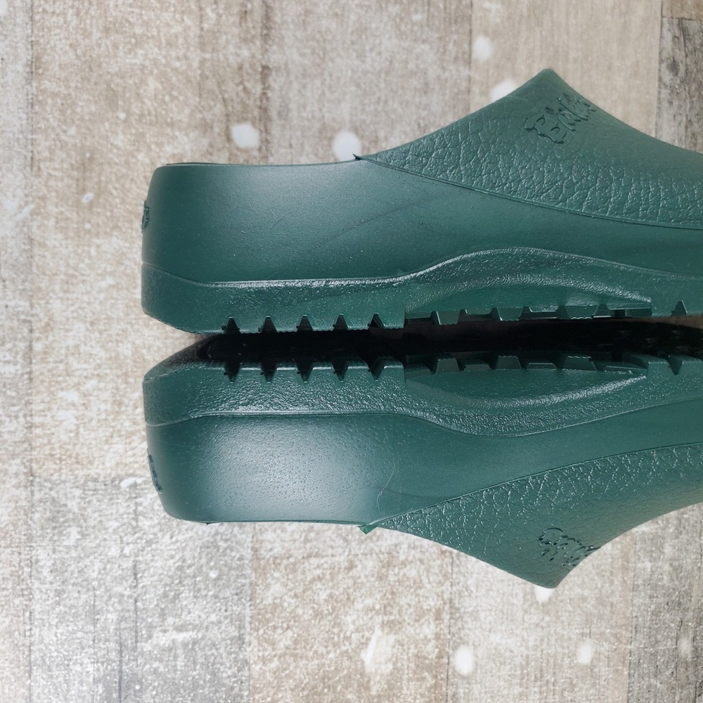 Birkenstock Super-Birki Clogs Mens 8 Womens 10 Walking Shoes Green Slip On - Picture 8 of 11